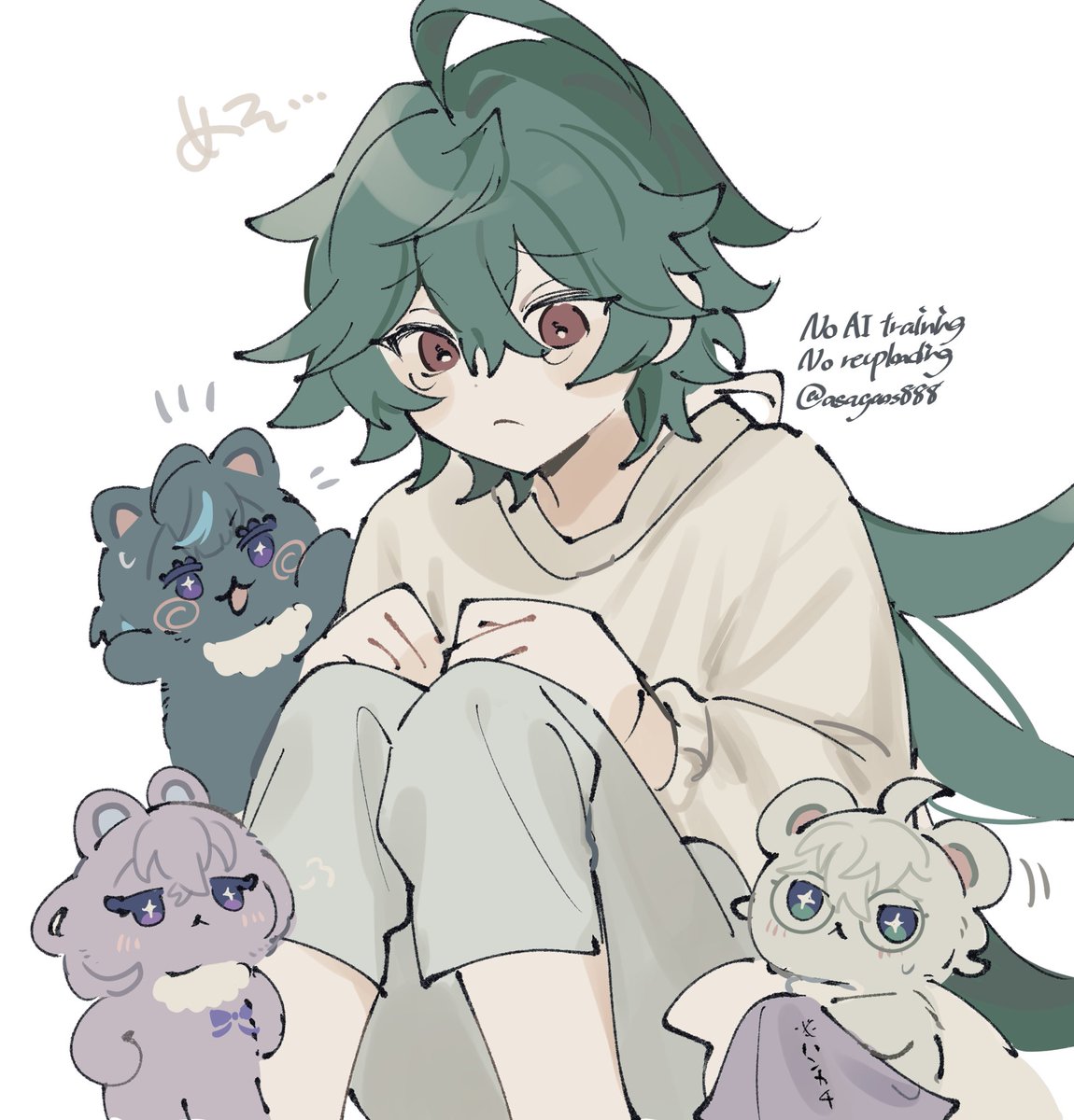 asagaos888's tweet photo. 謎絵 https://t.co/F8BnLCV5UR
