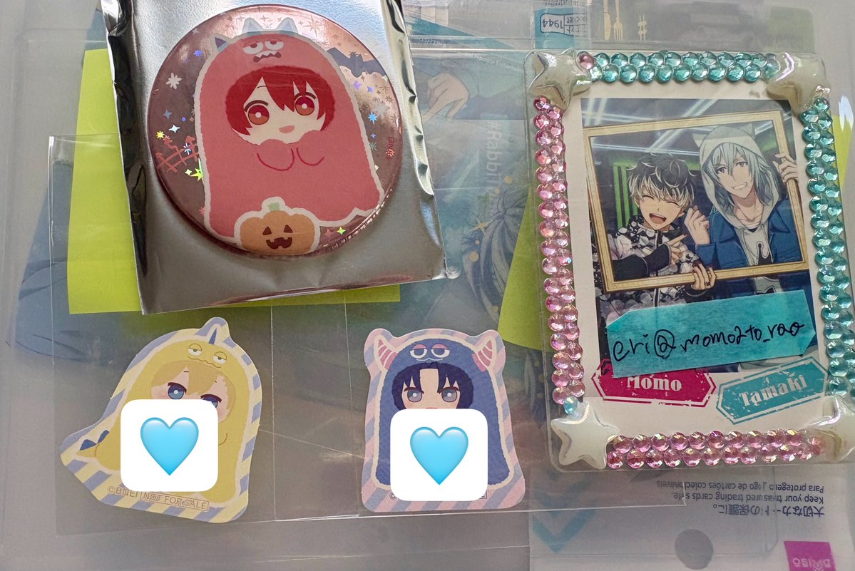 momo2to_rao's tweet photo. 【交換】アイナナ   モフハロ　缶バッジ　
【譲】陸　　【求】環
渋谷新宿ほか都内手渡しにてお取引できます。検索からもお気軽にお声がけください。 https://t.co/1TnA9qODoQ