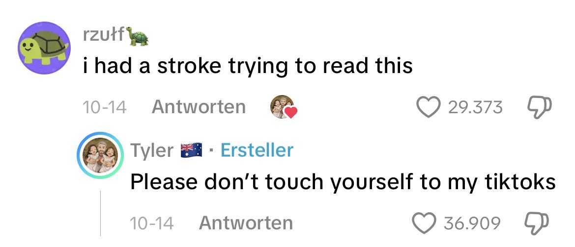 goofyzoober's tweet photo. I’m only on TikTok for the comments at this point 😭😭 https://t.co/IXyEgLky2b