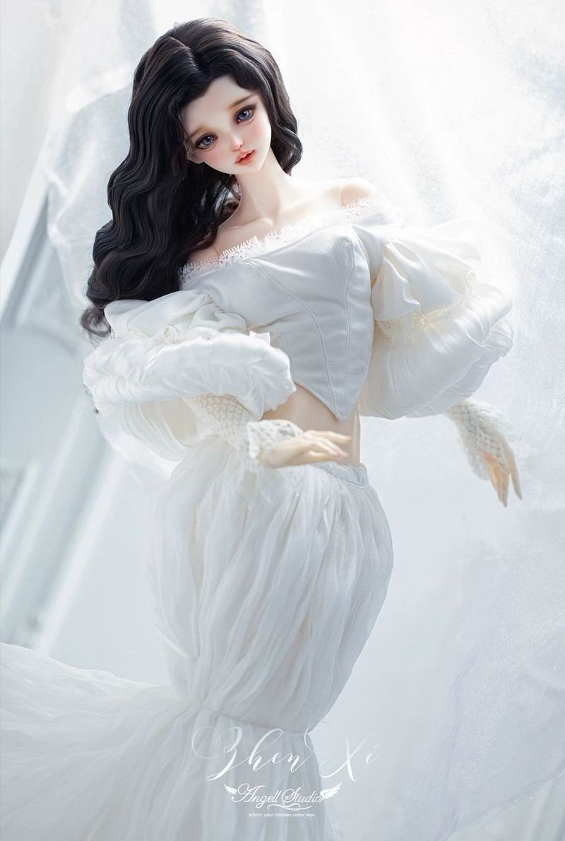 DOLKSTATION's tweet photo. 【お知らせ】
Angell Studio より、優しい眼差しの美女ドール『Zhen Xi』が新登場。
美麗なメーカーメイクもご注文頂けます♪ 

➡️ https://t.co/u9b96j4V90

お迎えしやすいヘッド単品でのご注文も可能です。
受注期間は11/12(木)朝9時まで。どうぞお見逃しなく！ https://t.co/fKXK1Ih8aa