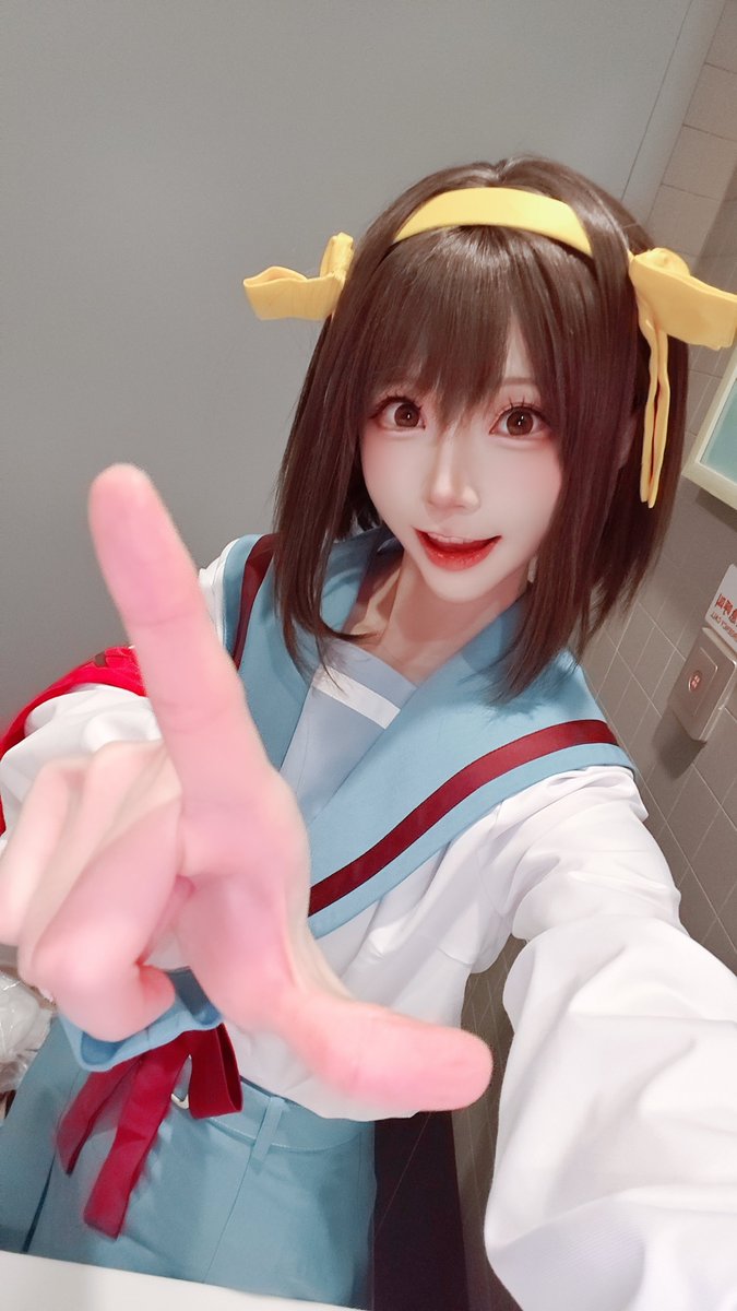 kitaro_cos's tweet photo. また何かやってるよ、この人ｗｗｗ#涼宮ハルヒの憂鬱# https://t.co/R5rWVRN1SR