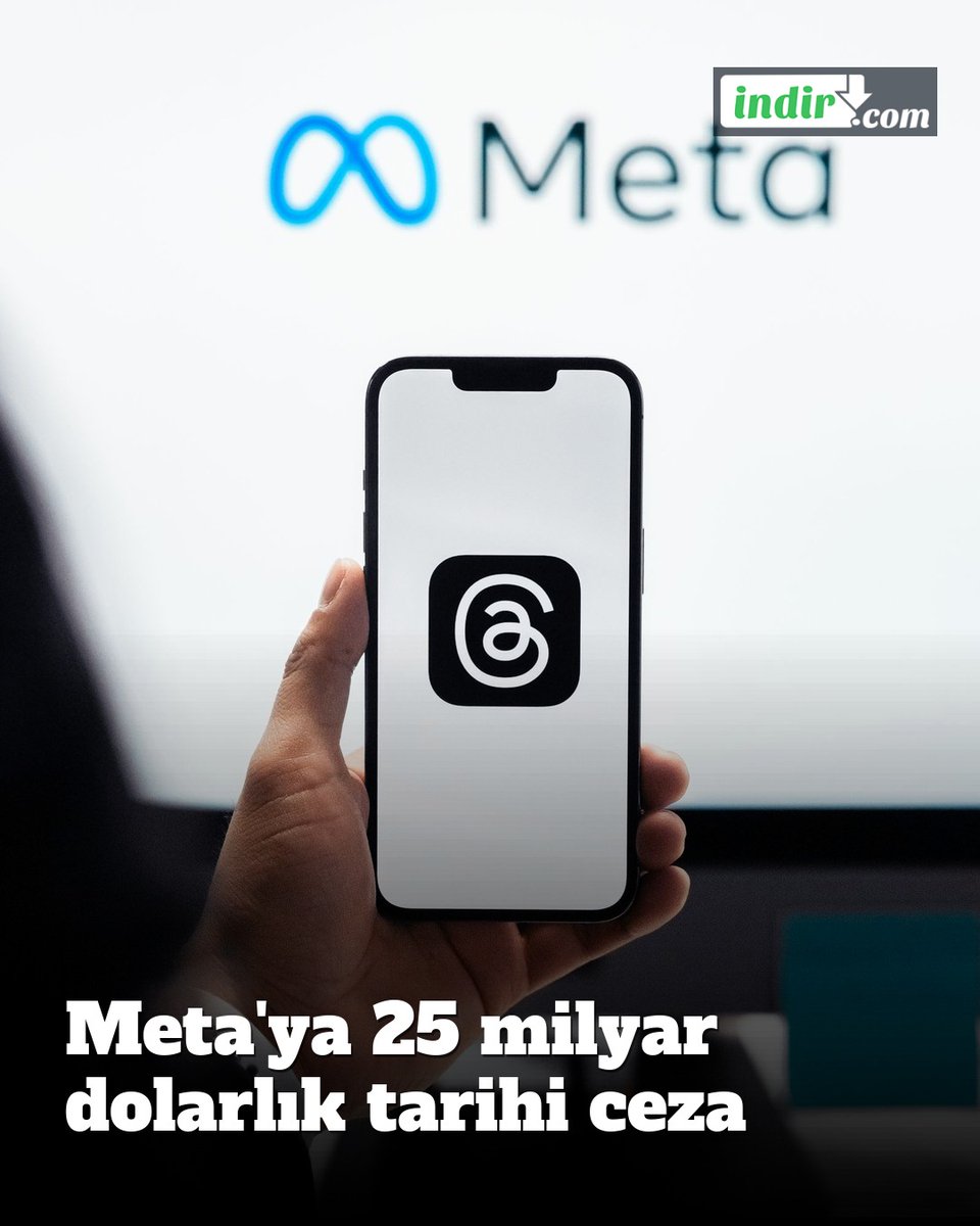 indir_com's tweet photo. New Mexico jürisi, Meta'nın kullanıcı verileri konusunda kamuoyunu yanılttığına karar verdi ve şirkete 25 milyar dolar ceza verdi. Meta karara itiraz edecek. #Meta #VeriGizliliği #indircom https://t.co/csq7POaZIW