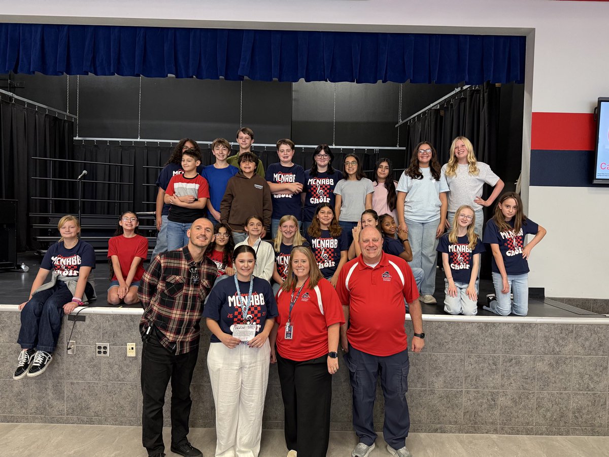 McNabbMS_AISD's tweet photo. Congratulations to Ms.
Miller who was our staff shoutout of the day! #makeitcount https://t.co/IxYdfVjK8W
