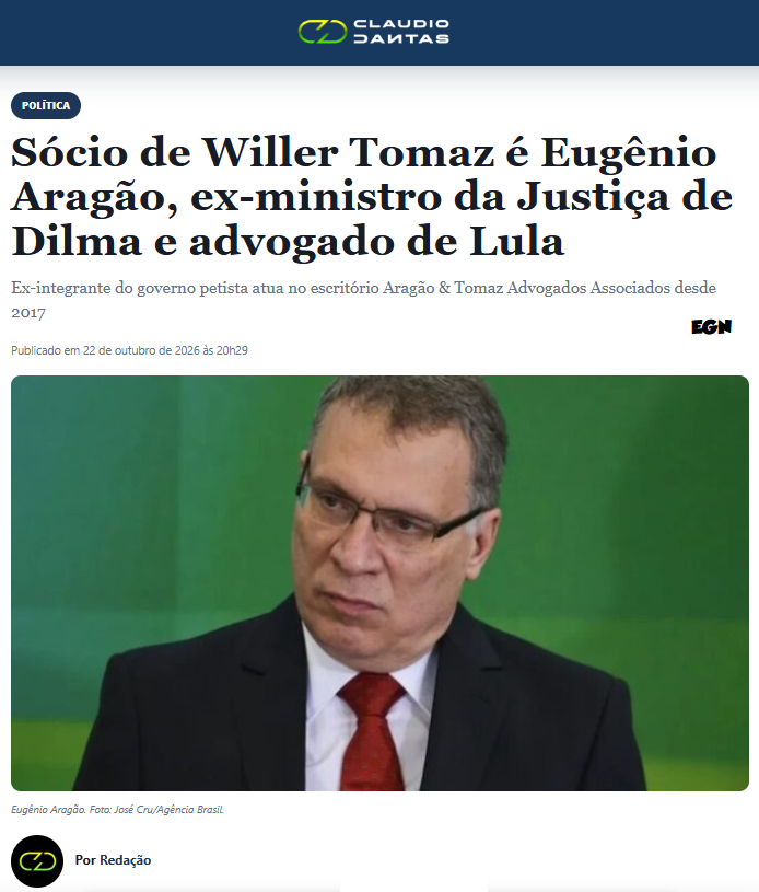 edubmGeekNerd's tweet photo. Miraram no Flávio e acertaram o Lula.
-
Matéria completa!
https://t.co/223K5PlJT0 https://t.co/A9SsdXtwPz