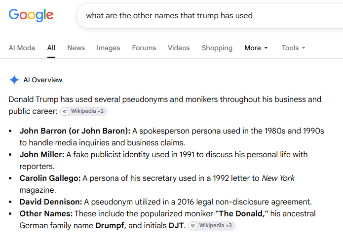 sportsgeek19's tweet photo. @krassenstein Fake names, you say? https://t.co/dnouyzBSaP
