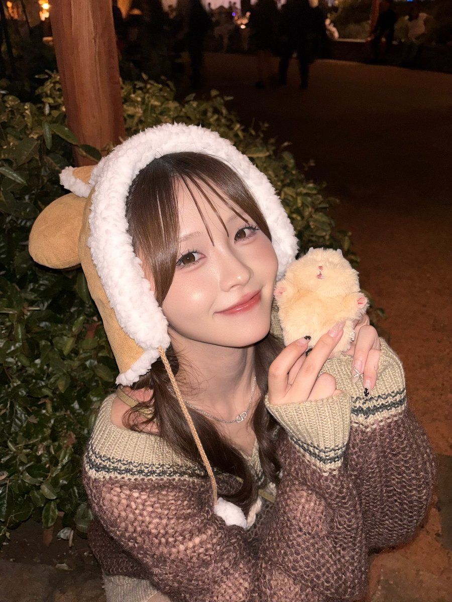 maachan_poco's tweet photo. ディズニーでもはむにぎりと一緒🐹🏰💫 https://t.co/vt2iENMcwS