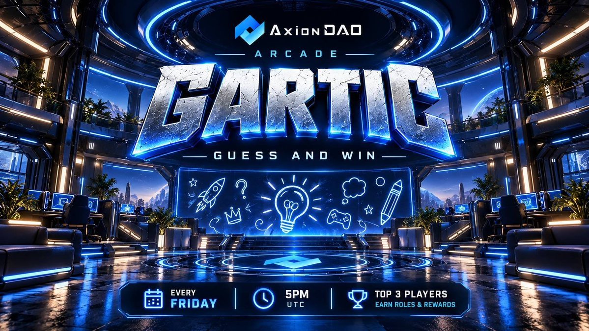 axion_network's tweet photo. Greetings AXIONAUTS! 👋
We’re hosting a General-themed Gartic session on Discord today at 5:00 p.m. UTC - don’t miss out!

Everyone on the leaderboard will win cash prizes and exclusive roles that boost your Engagement XP on Zealy.

Join us here 👇⏬⏬
https://t.co/swosnmPqYC https://t.co/0L0vGq8sbO