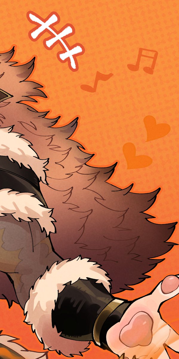 comifur's tweet photo. Hug-loving Viking!!   🧡🧡🧡 https://t.co/VUzRqgQRaw