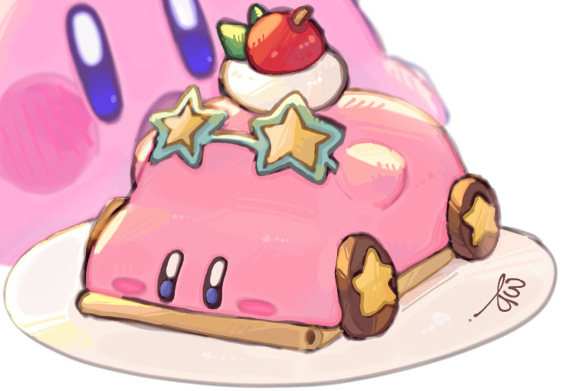 TenUluru's tweet photo. くるまほおばり🍰
#カービィ https://t.co/Uf5qTYH58N