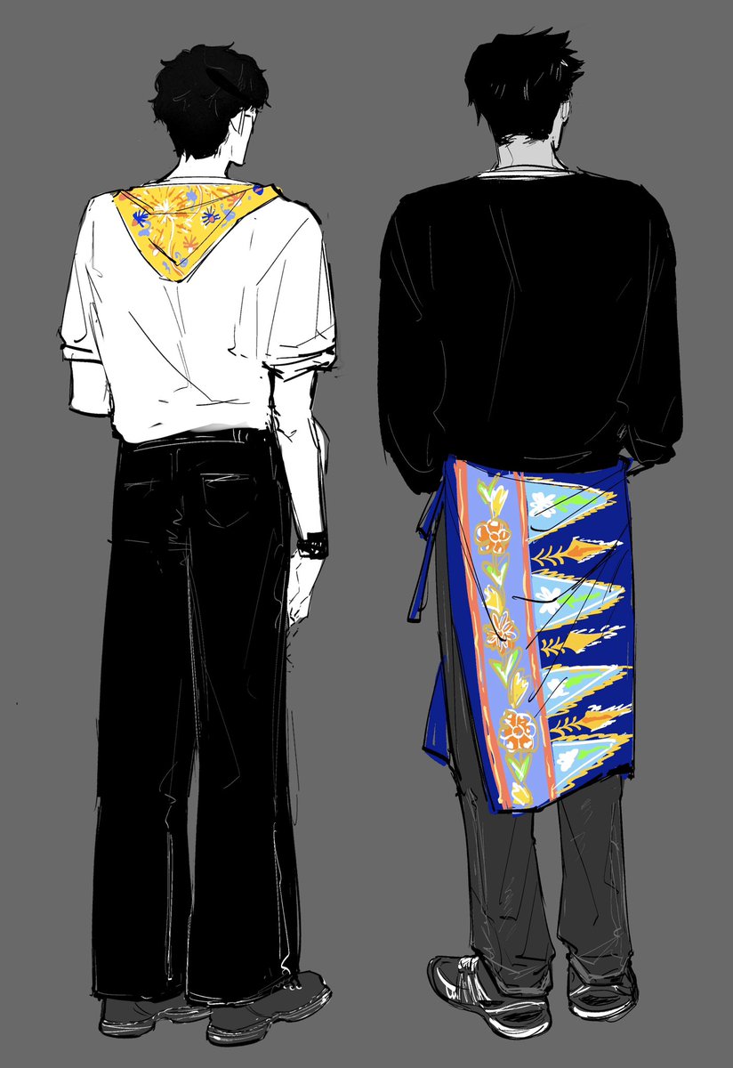 _niiyou's tweet photo. batik betawi....... kinda #niiyou_oc https://t.co/h8kK0AXLTr