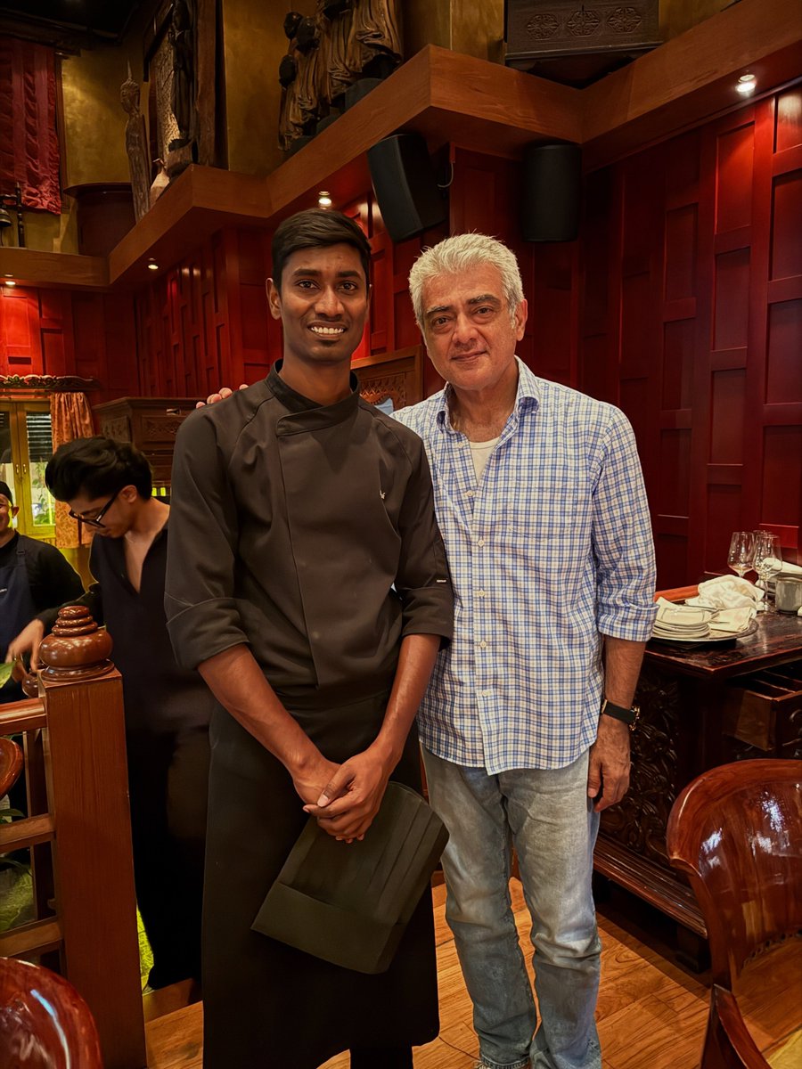 ajithFC's tweet photo. Ajith sir with fan unseen August month pic. 

Pic: Nithish | 

| #AK #Ajith #Ajithkumar | #DareDevil | #Gladiators | https://t.co/WyobAbj7po