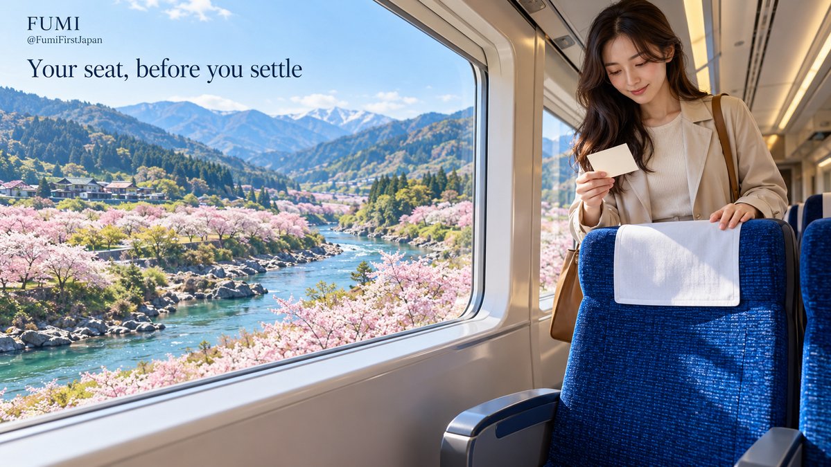 FumiFirstJapan's tweet photo. 🎫

If you have a reserved train seat, match your carriage and seat details before you unpack.

Taking a moment to check the ticket on a first Japan journey leaves you free to settle in properly. Then the lovely part can begin: watching the view unfold.

#FumiJapan https://t.co/TuSdAoGzDO