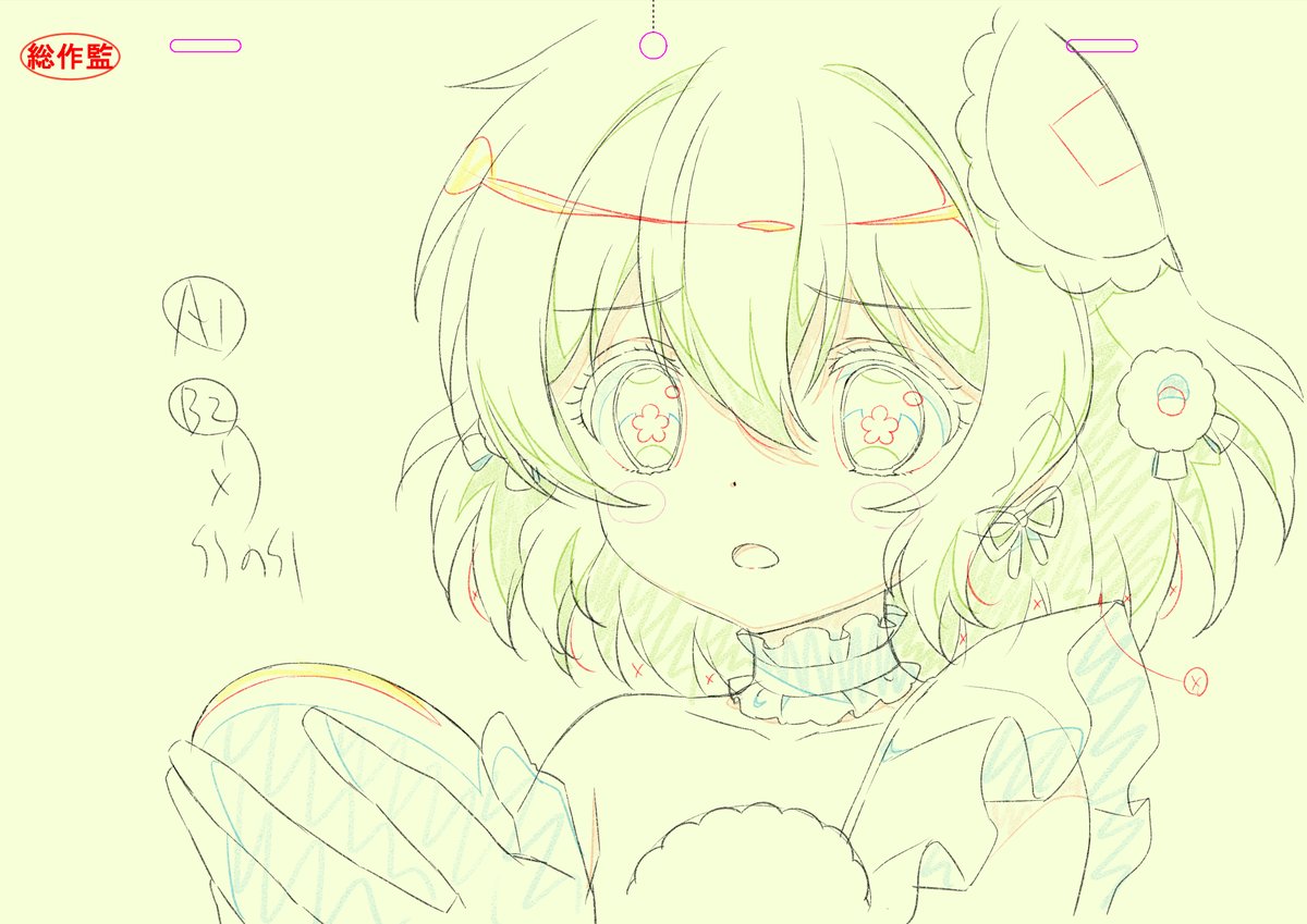 mitoo249's tweet photo. 魔法少女育成計画restart2話もご視聴いただきありがとうございます！
総作監修正の一部です。（掲載許可いただきました）
#まほいく 
ⓒ遠藤浅蜊・マルイノ・宝島社/プロジェクトrestart https://t.co/SRnwUWdXgv