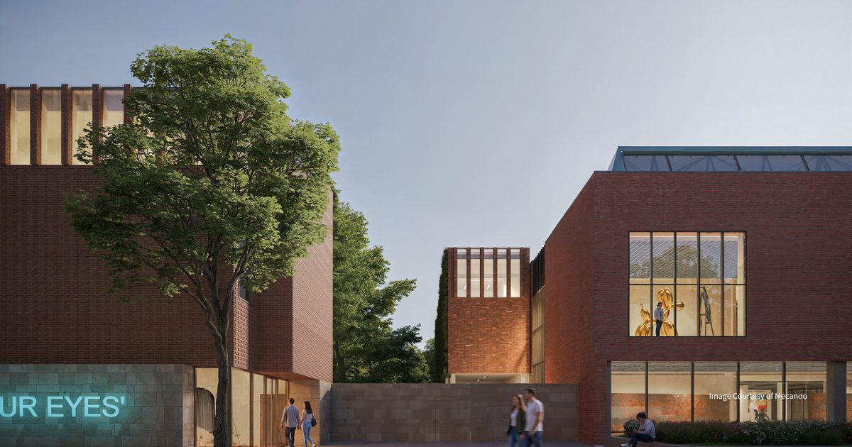 ArchDaily's tweet photo. Delft-based practice Mecanoo has just released images of the renovation project for the Museum Boijmans Van Beuningen in Rotterdam, the Netherlands. The first images of the project were released in 2020, when the practice unveiled a proposal for a new wing as part of a larger renovation of the existing Museum Garden and a general reorganization of the layout to clarify circulation and connections throughout the complex.

Follow the link to read more about this topic:
https://t.co/qGH4qVRxNP