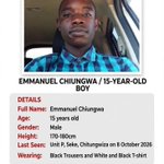 Photo by 🇿🇼Missing Persons Zimbabwe🇿🇼 (@MissingPersonsZ)