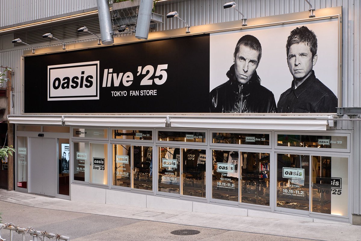 Oasis19931997's tweet photo. 1年前の10月、東京の渋谷MIYASHITA PARKにて📸

#Oasis #lookback25 https://t.co/GMFZyWp62z