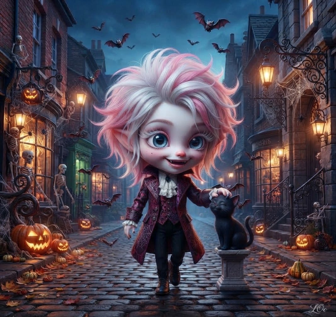 LOuting2025's tweet photo. It’s almost 👻🎃Halloween🎃👻

These little friends will surely join✨with 
@imagine NB2 and @grok #LOo 🐈‍⬛ https://t.co/22XAxcpKub