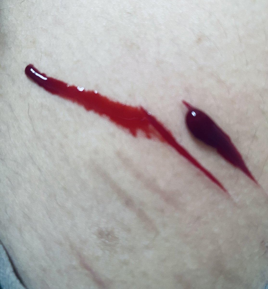 Pii988_'s tweet photo. SFW HALLOWEEN MAKEUP ALL FAKE BLOOD 
#shedtwtt #shtwt #ouchietwtt #slittwt https://t.co/O4TQOCdrwB