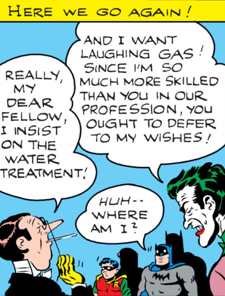 CoolDude98645's tweet photo. Them constantly bickering like an old married couple is sort of the ideal Joker and Penguin dynamic to me https://t.co/02HfS9kSrD