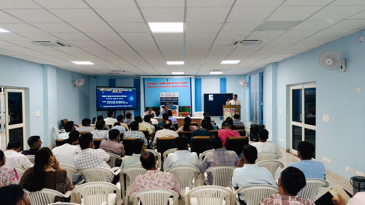 CiahIcar's tweet photo. Successfully organised Workshop on Cyber Security on 23.10.2026
Cyber Fraud Complain: https://t.co/XkvDkQqdAH
Helpline Number: 1930
#CyberSecurityWorkshop #NationalCyberSecurityAwarenessMonth #NCSAM #CyberHygieneOurCulture #CyberJagrooktaDiwas2026 #ICAR @icarindia #CIAH https://t.co/nIISpS8uUE