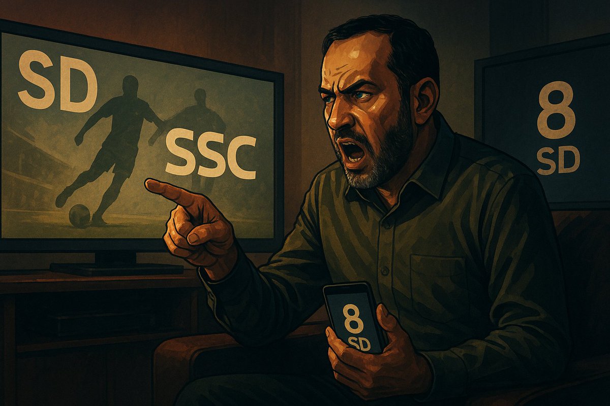 KoftaNews's tweet photo. انتقد @aliyagob_PL قناة SSC لبث الدوري بتقنية SD، لكنه لم يعلق على ثمانية التي ستنقله بنفس التقنية.

نقلًا من: اخبار كرة القدم
https://t.co/jbHoWSyfh6 https://t.co/IAQXR8n1De