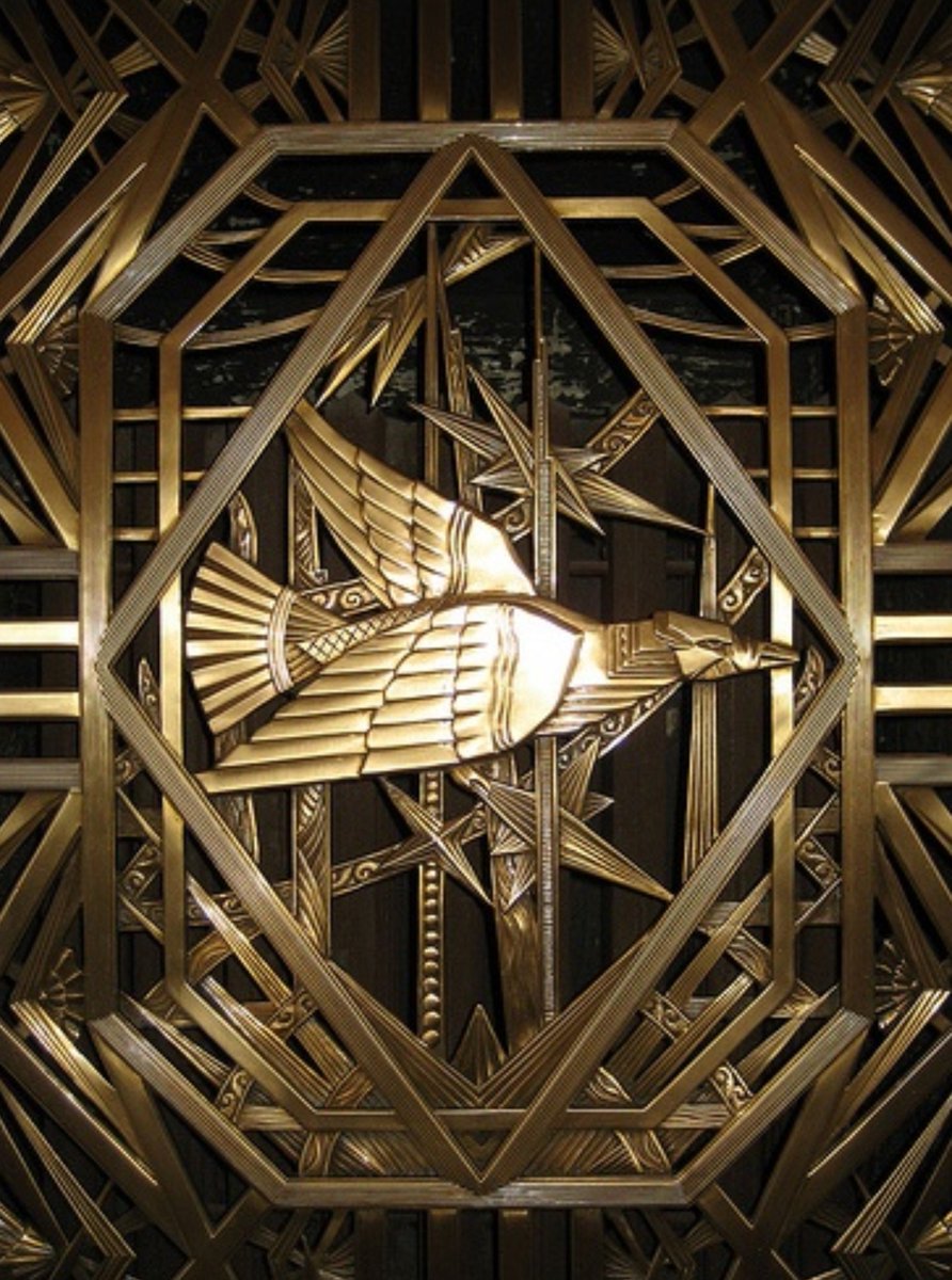 gietzschean's tweet photo. These metalwork art are definitely my favourite part of Art Deco https://t.co/DbOaSsN7fK