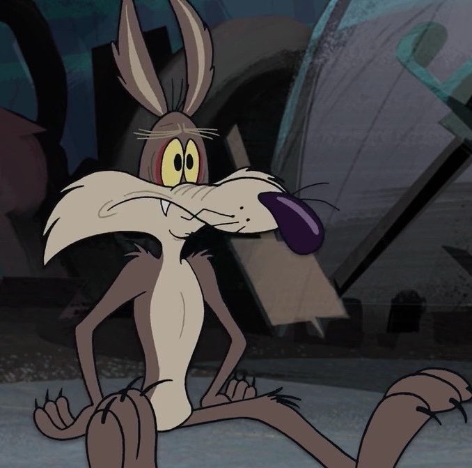kelpietown's tweet photo. i’m growing fond of this specific wile e design he’s ugly but in a charming way https://t.co/ncKlIQjGJ7