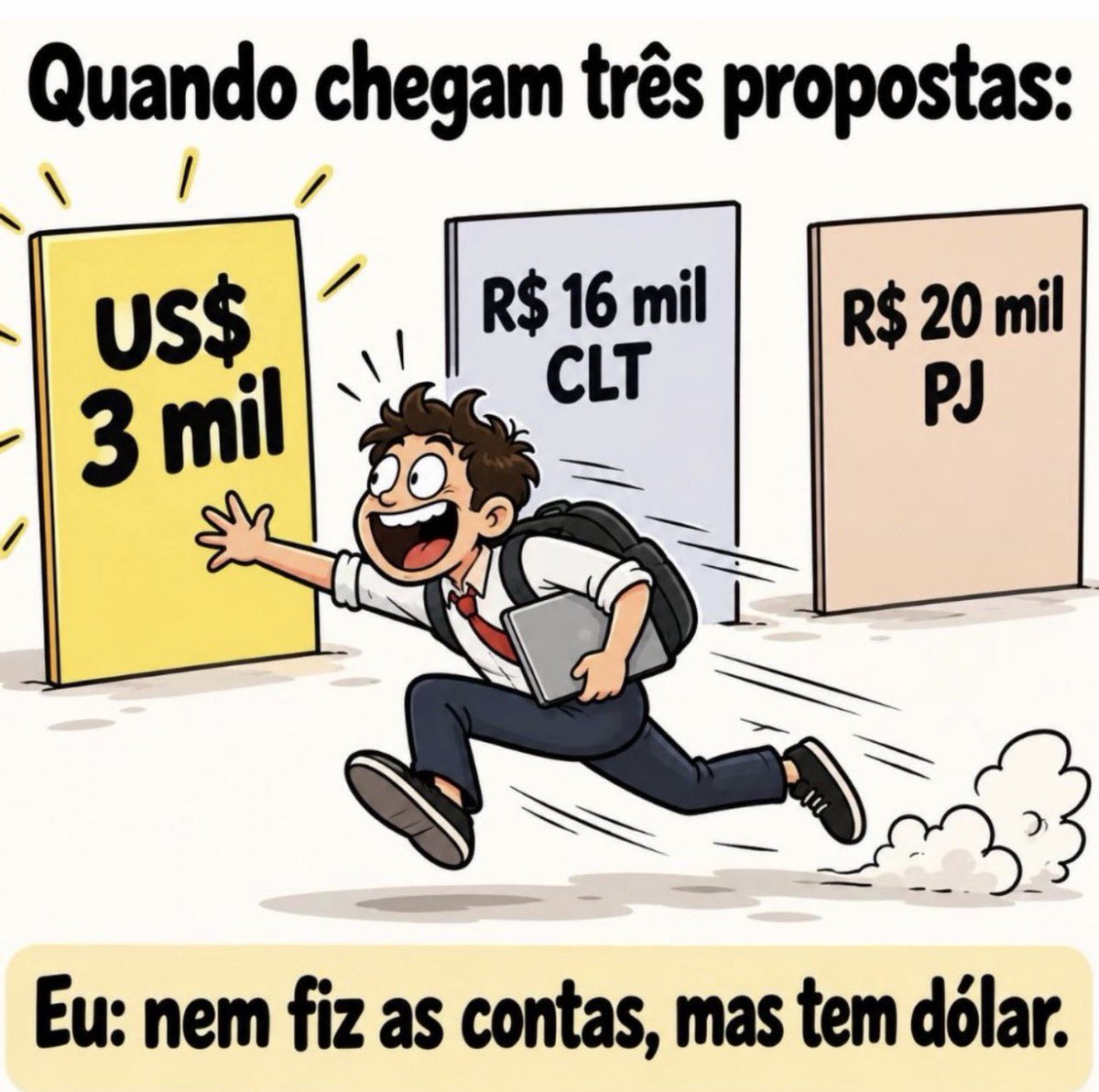 FelipeTechPM's tweet photo. Pra mim a melhor aqui é R$20k PJ , qual vocês escolheriam? https://t.co/axGa0BfuRe