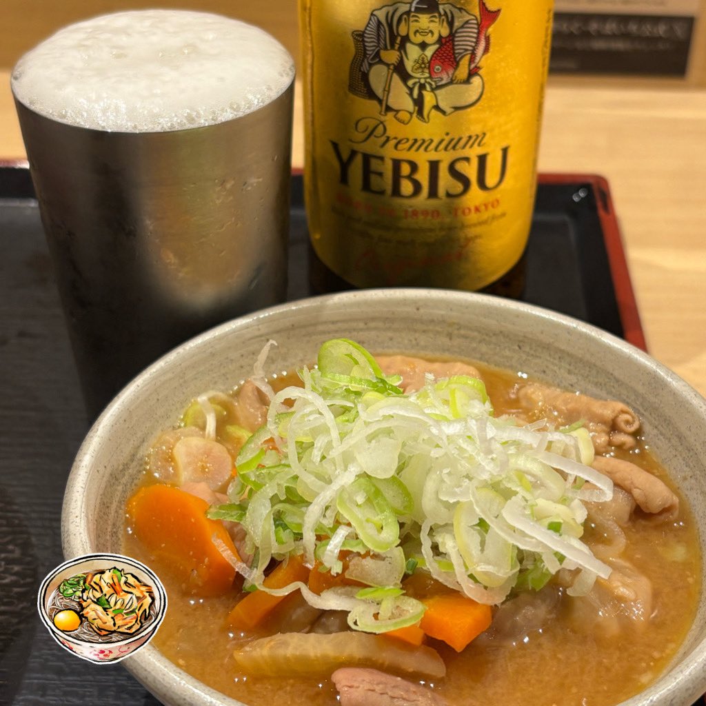 sa46873478's tweet photo. 本日、給料日の金曜日のところが多いのではないでしょうか。
お仕事の皆様、お疲れ様です。
さっきまで仕事してましたが、終わりが見えないので途中で切り上げ、きらくで初めてビールを頼みました。最高に美味しいです。
皆様、よい週末を！
こちらは明日も働きます😱
#エキタグ　#いろり庵きらく https://t.co/tu2C6OsuLY