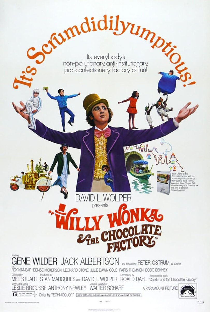 mori_identity's tweet photo. 【演繹の星】

フラバルーの衣装モチーフは
映画《夢のチョコレート工場 (Willy Wonka
&amp; the Chocolate Factory)》(1971年)だと思われます https://t.co/RFY27W1EXO