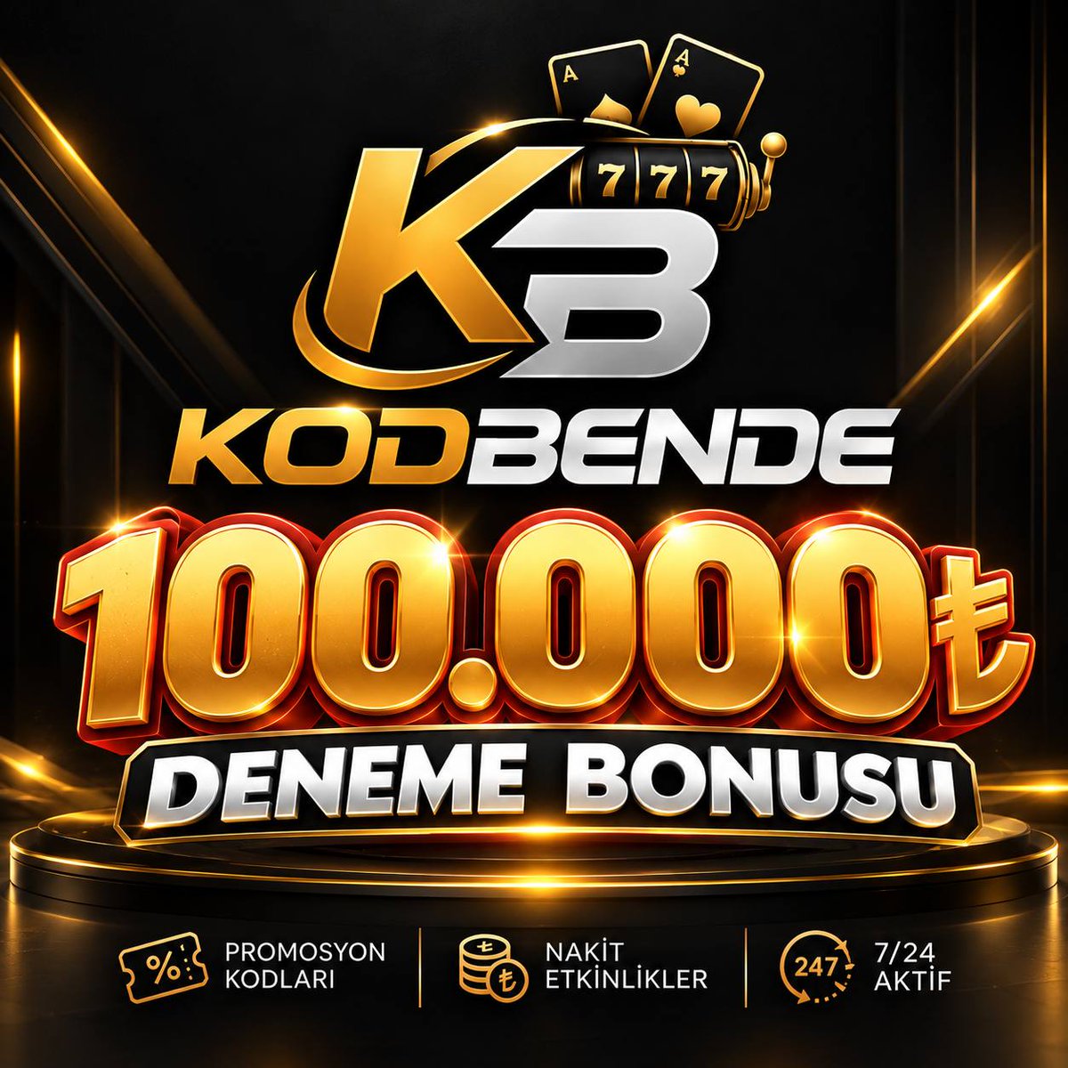 kodbenderesmii's tweet photo. SİZLERE ÖZEL 100.000 DENEME BONUSU ŞART YOK!

HEMEN AL : https://t.co/F7lO3xMnSM

#denemebonusuverensiteler #denemebonusu https://t.co/Ssyiha6Qu6