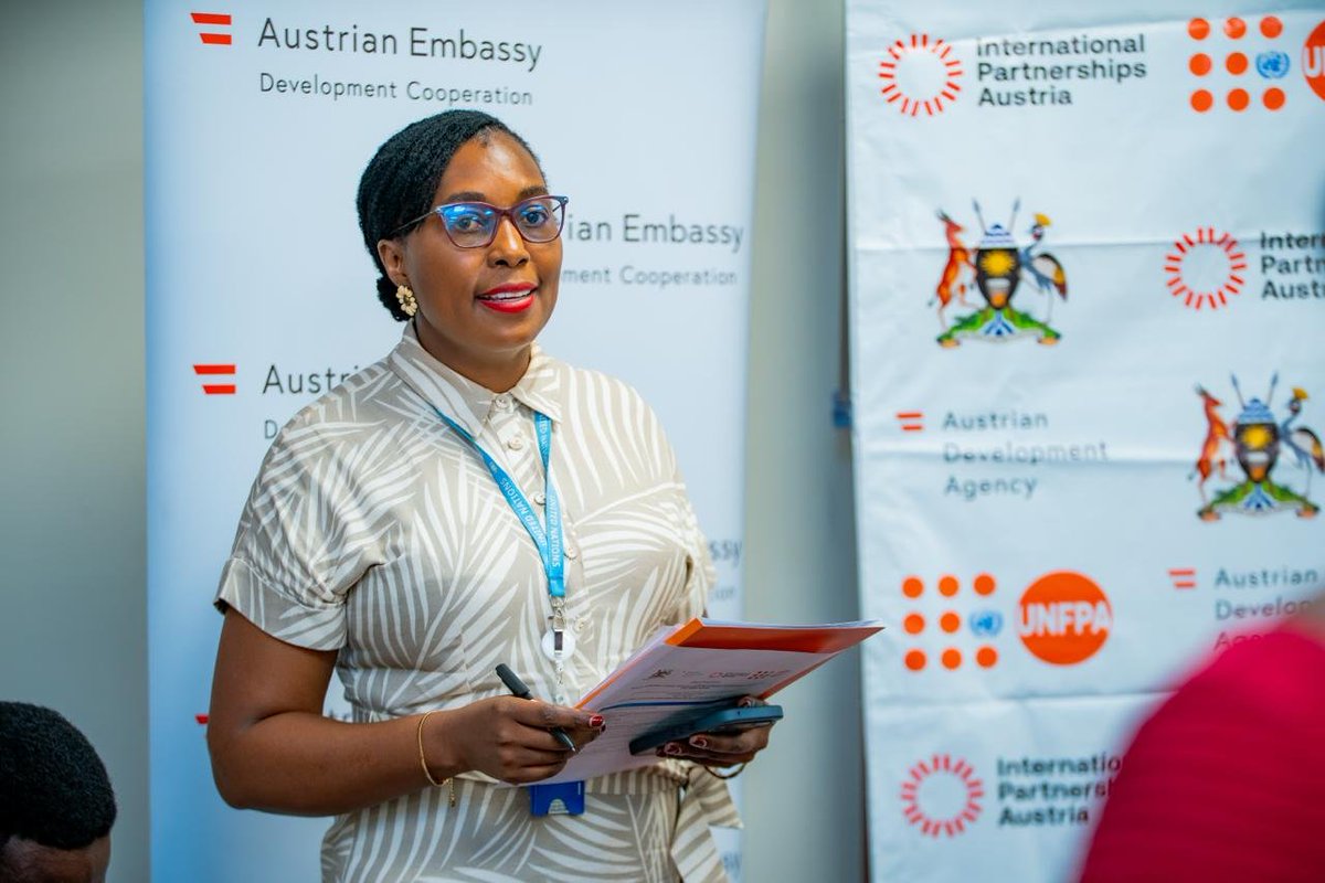 paulsenabulya's tweet photo. The #SAFERProjectUG launch is officially underway, with @Jozhane, Communications and Resource Mobilisation Specialist at @UNFPAUganda, delivering the opening remarks. #SaferProjectUG

The focus: strengthening access to justice, protecting rights and advancing survivor-centred support for women and girls.