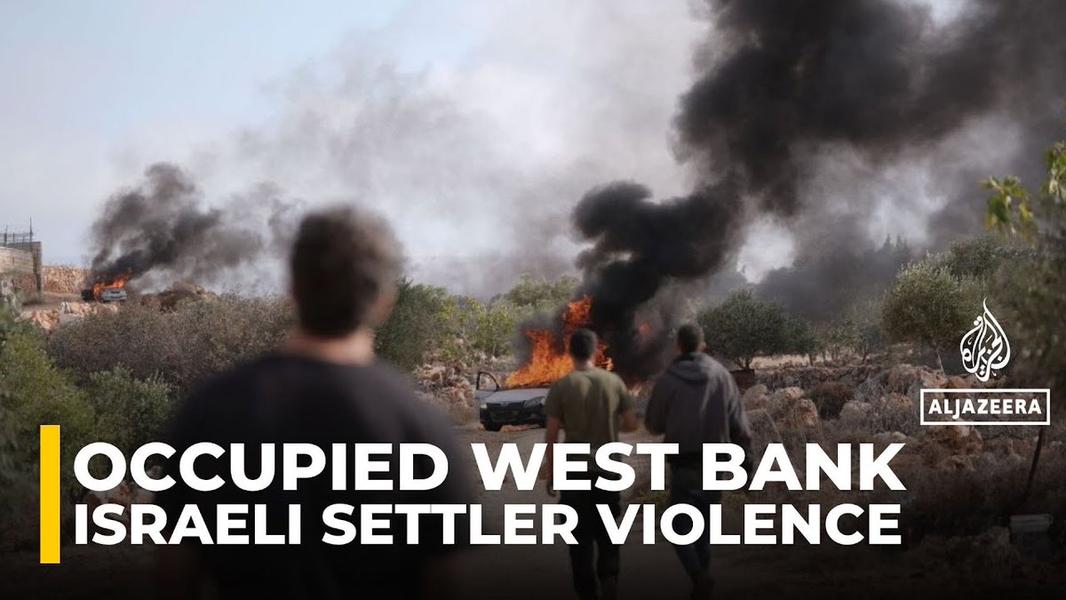 PeterWMurphy1's tweet photo. Could Western news media please STOP calling them "Israeli settlers". Words matter. They're Israeli invaders in illegally occupied Palestinian territory. They're Israeli terrorists committing violence against Palestinian villagers. #WestBank #FreePalestine #journalism https://t.co/zA2O8xDS5r