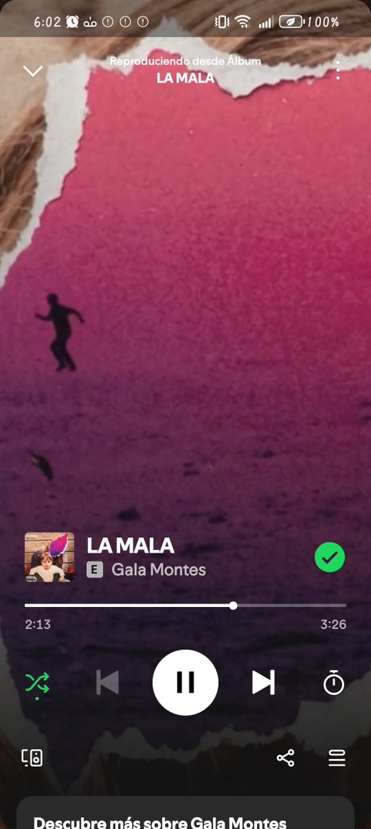 ClauPalacios30's tweet photo. Buenos días curitas es viernes y el cuerpo lo sabe, desde tempranito escuchando y amenizando mi día con esta joya de canción La Mala 😈

LA MALA OUT NOW

#LaHijaDeNadie #GalaMontes #LaMalaOutNow #LaMalaGalaMontes #LaMala https://t.co/K4Bkhl4nc7