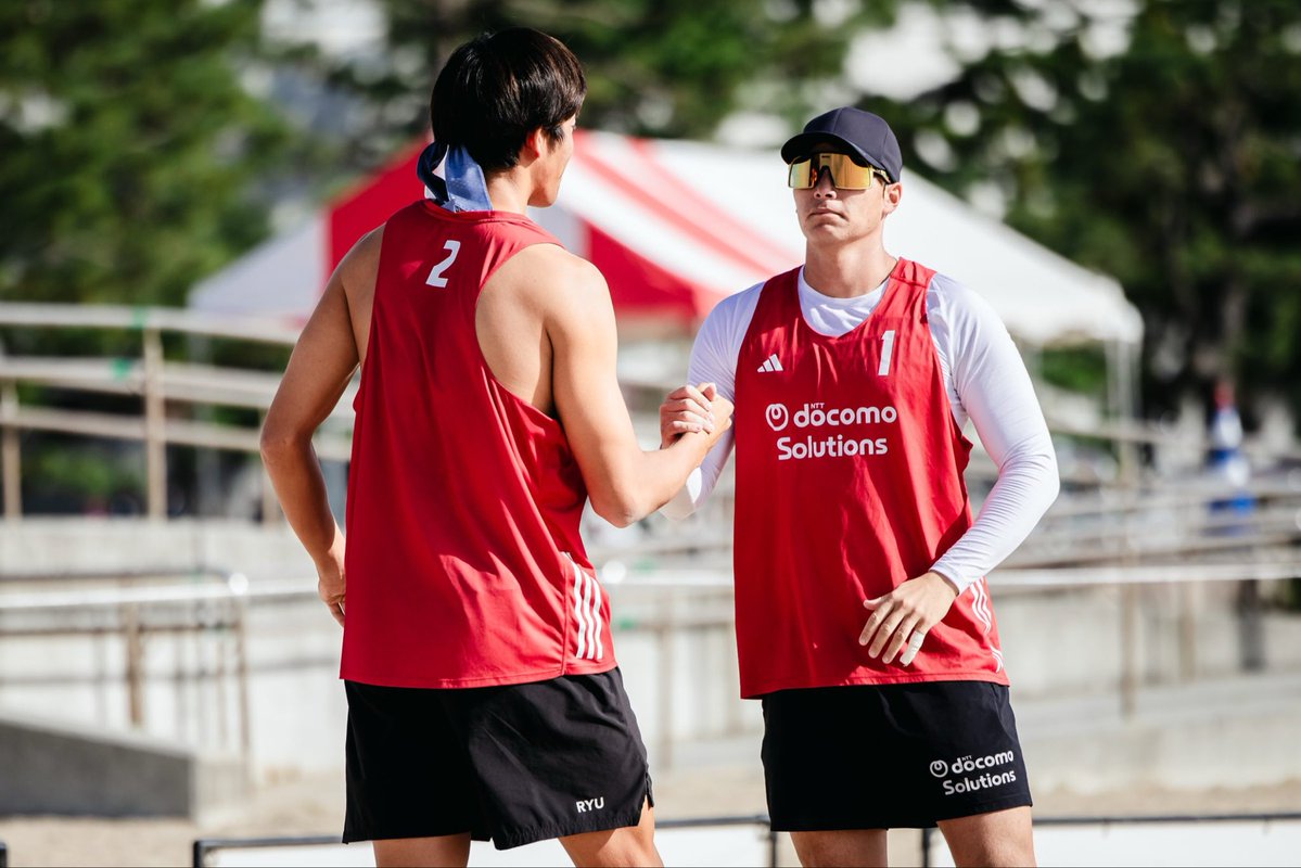cwathletes's tweet photo. 試合情報🏖️🏐
アジアツアー須磨オープン🇯🇵

10月24日 プール戦 準々決勝

【福嶋/池田ペア】
9:50〜   vsインドネシア🇮🇩

勝利した場合
14:00〜または15:00〜準々決勝となります！

【黒川/安達ペア】
14:00〜または15:00〜　準々決勝
対戦相手未定

応援よろしくお願いします！ https://t.co/ISQS3ws8Xs