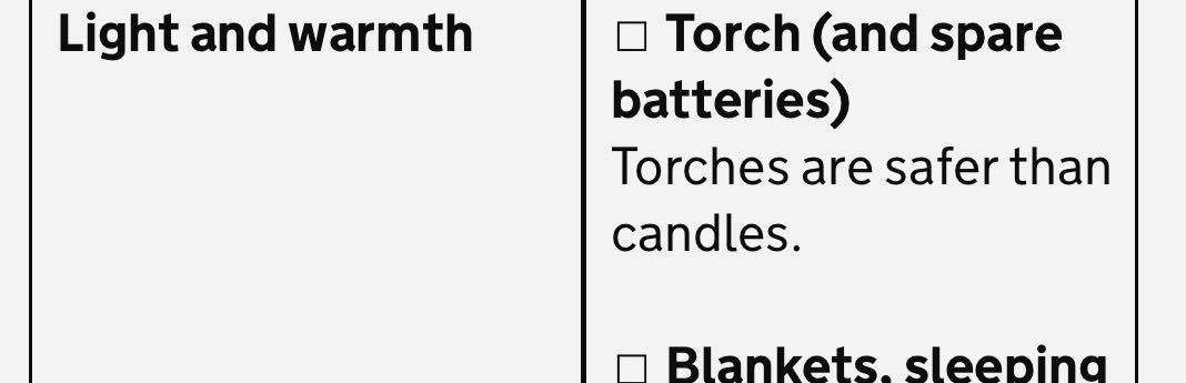 echetus's tweet photo. @boatposting Where’s that from? The online one warns against candles https://t.co/C10XXSWIJv