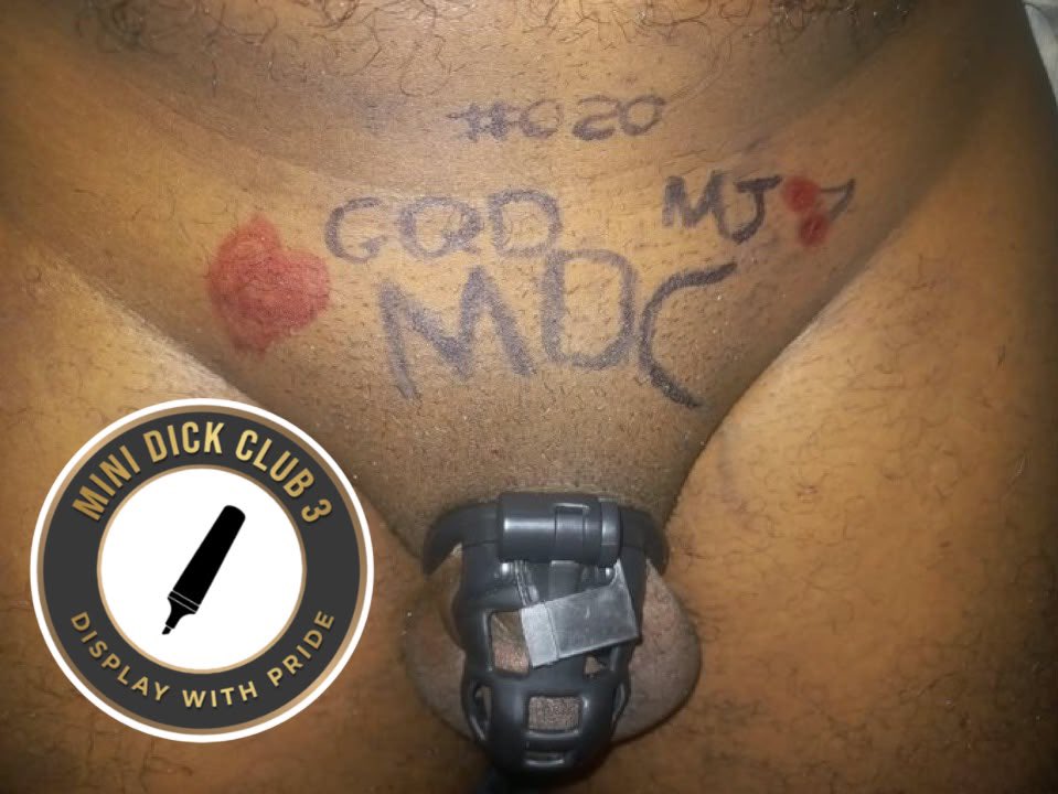 MiniDickClub's tweet photo. @lockedjamez It appears to meet our requirements ✔️

Congratulations on receiving the brand new MDC3 Body Writing Award badge 👏👏🖋️🍤 https://t.co/wg8pPdgBP1