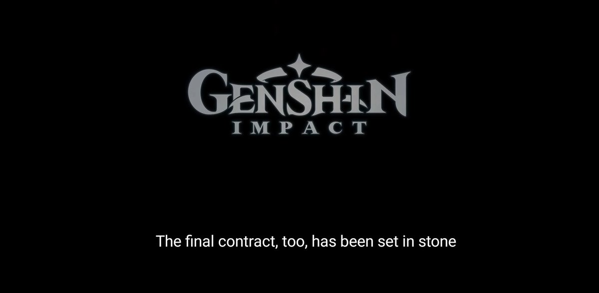 sottoipovnti's tweet photo. The callback to Zhongli's trailer oh things are serious serious https://t.co/6TPFXnjvAi