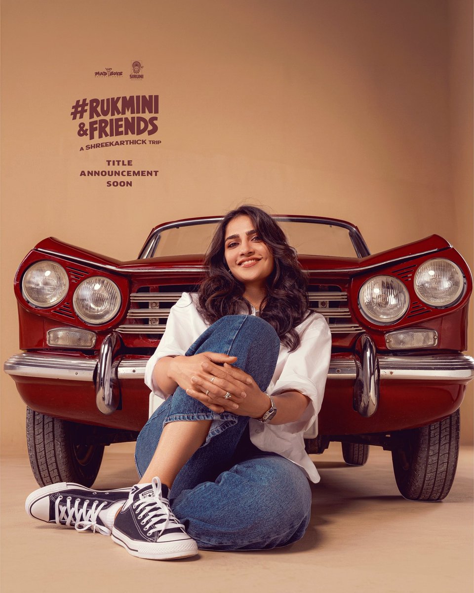 SiruniOffl's tweet photo. You know those rare stories that feel like a warm hug, a road trip with your closest friends, and a whole lot of heart? That’s the world we’re building for you. 🚗✨

The search for our THARA was long, but the moment @rukminitweets walked into the room, https://t.co/BT73pDh78s