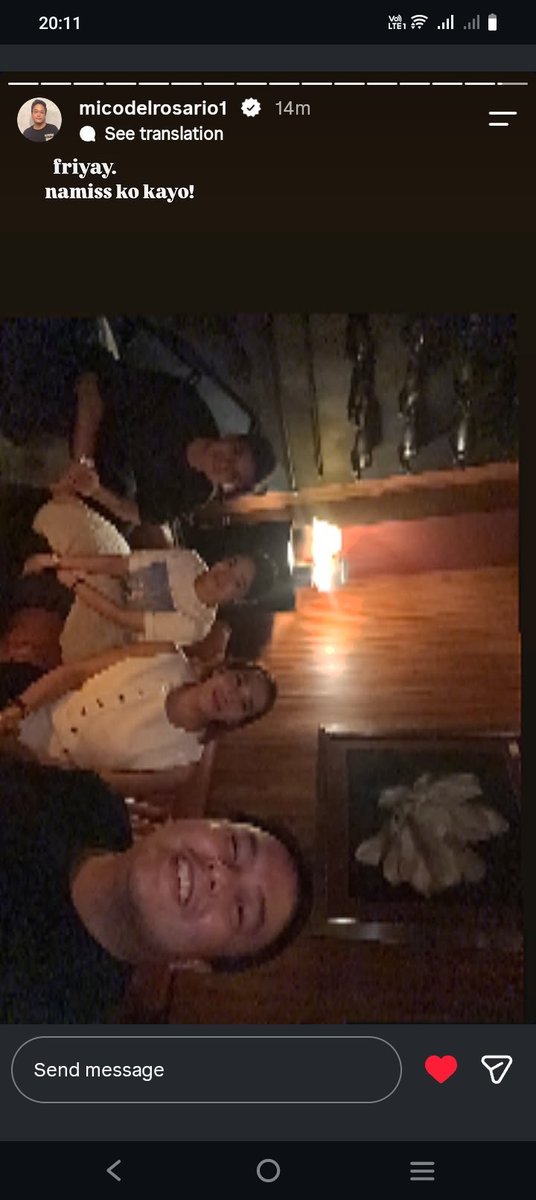 florsegad4's tweet photo. Sir mico ig story !! Hai dustbia koo 😍 https://t.co/wtgGKpz7lG