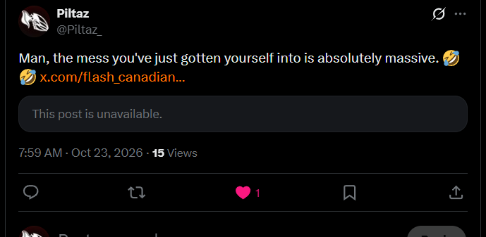 Piltaz_'s tweet photo. Hay lo tienen gente Ese men No se llama Flash canadian Por algo Me bloquio y se fue corriendo 😂 #hytalepvp #hytalesmp #Hytale https://t.co/tH4QSihX0Q