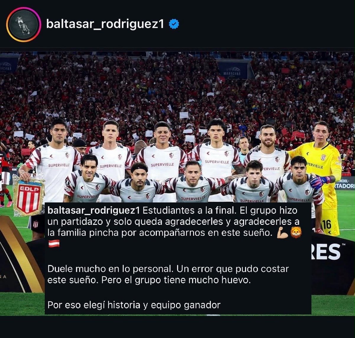 LeandroAdonio's tweet photo. Cuesta entender tanta ingratitud de Baltasar Rodríguez hacia #Racing, un club que lo formó, lo acompañó y le abrió las puertas siempre que lo necesitó.

👉 Una cosa es no tolerar las críticas de algunos hinchas y otra muy distinta es terminar tomando postura contra todo un club. https://t.co/jzAXFnd4uf
