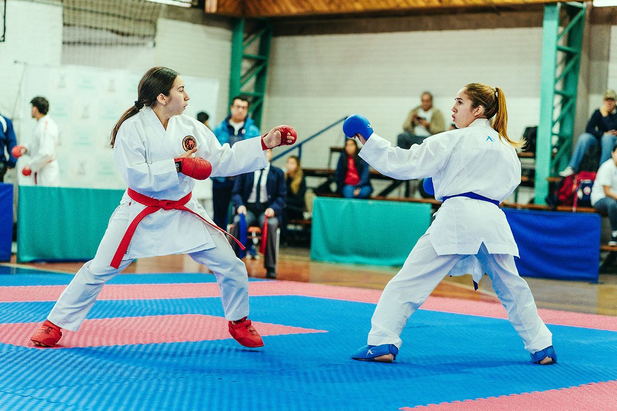 usach's tweet photo. 🥋¡Nuestro Plantel se convirtió en el epicentro del karate universitario nacional!
🦁🏅Los equipos de mujeres y hombres de la Usach disputan hoy el oro en la segunda jornada del Campeonato Nacional de Karate, que convoca a 85 deportistas de distintas regiones del país.

🔗Detalles en: https://t.co/cqPlD1r9HG