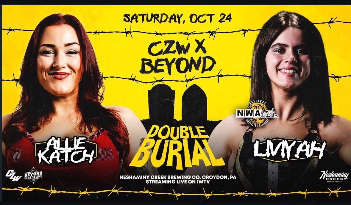 AllieKATCH's tweet photo. tomorrow i clock back in from vacation 444 @beyondwrestling against @liviyahpw near philly then head 222 st louis to defend my @WeAreGloryPro womens world crown championship against fake ahhhh former champ @justmaggielee 

tbh maybe this weekend will still feel like a vacation 😎 https://t.co/mUpMgAHILH