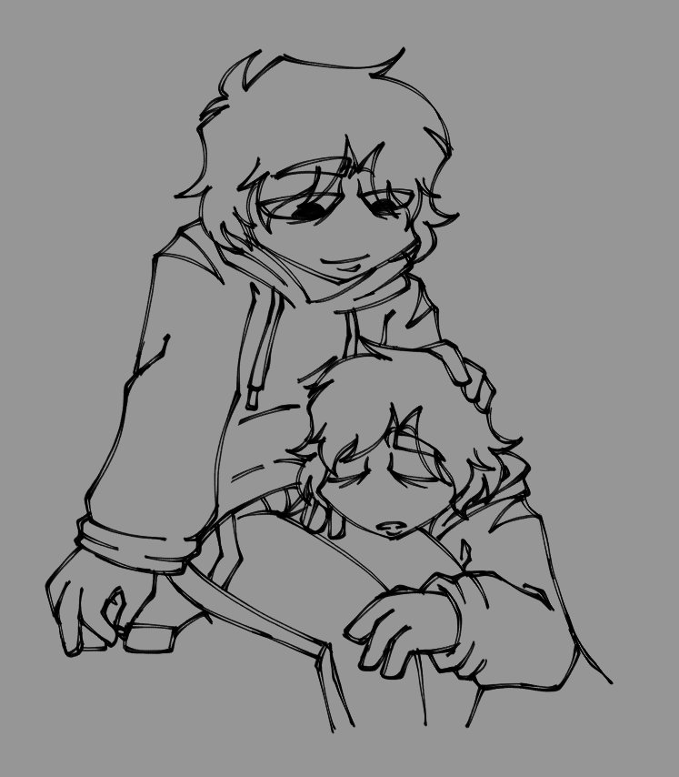 NAT4LV_430's tweet photo. Got desperate /vague
Nathan snoozing on Gabe's lap, too lazy to color it

#gabrielbarsch #madnesscombatoc https://t.co/AuS3WufEtX