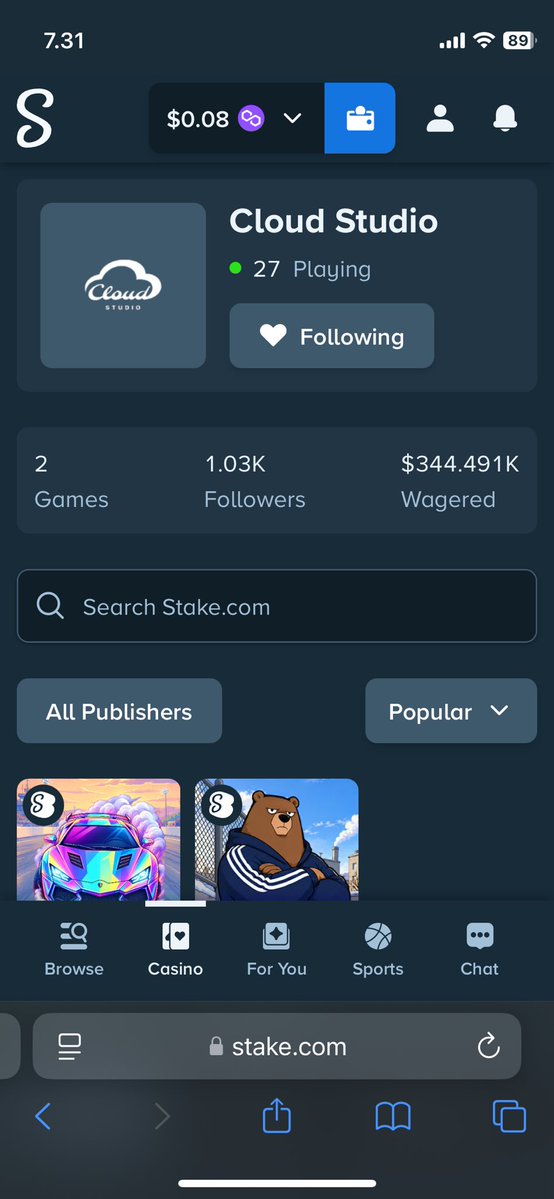 Finera777's tweet photo. @CloudStudioRGS @StakeUsa @Stake @enginedotio 0x6d498ce762ef609abe2346e176811ca71a8f4135

thanks Cloud ☁️ Studio https://t.co/u6VprLST8f