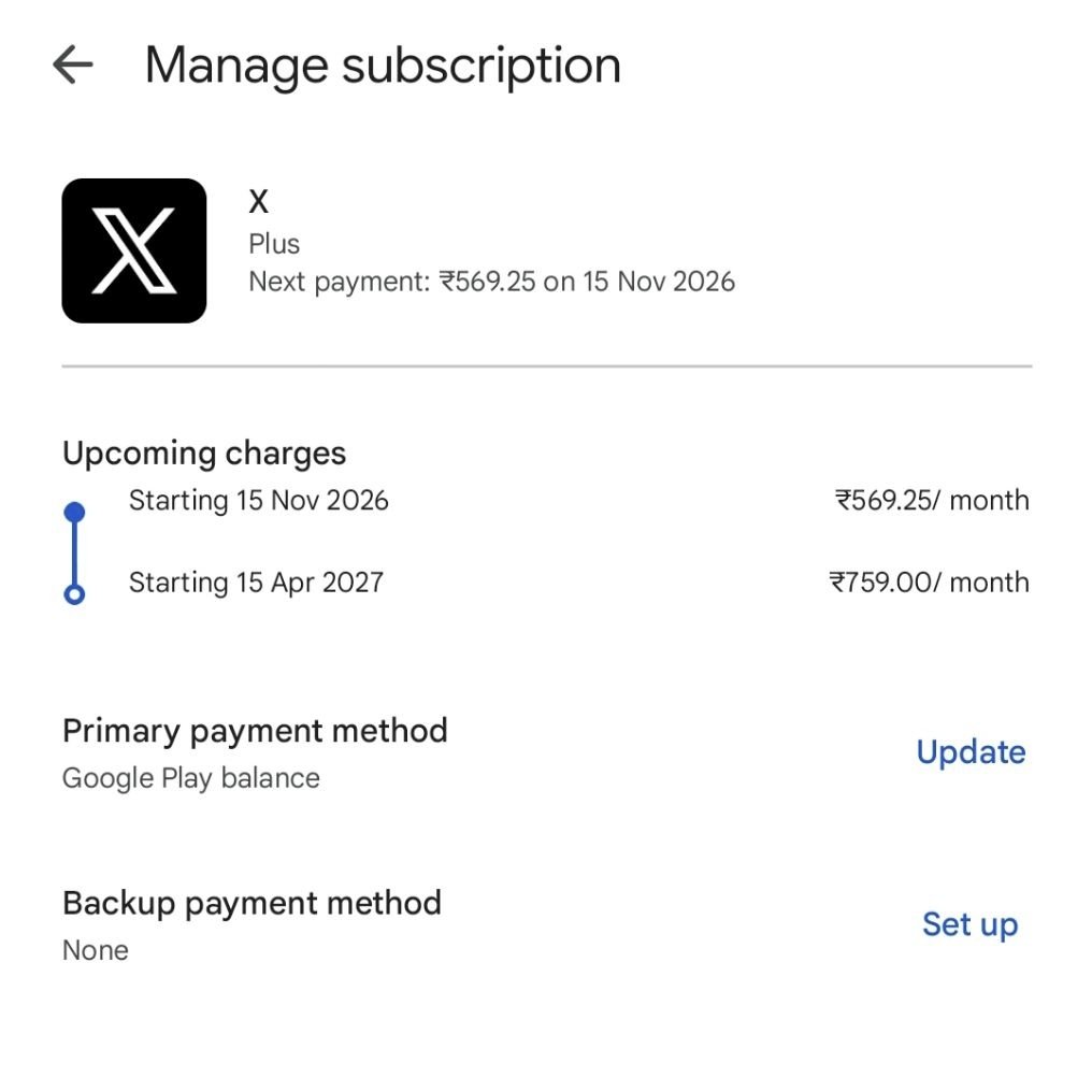 _guddupandit's tweet photo. Hi @Premium @Support @X

My sister @HAFIZASANAHAYAT purchased X Premium on 15 October 2026, but her blue verification badge has still not appeared on her account. I am attaching a screenshot of the payment confirmation as proof.

Please investigate this issue and help activate her blue checkmark and Premium benefits as soon as possible.

Thank you for your support! 
CC: @elonmusk