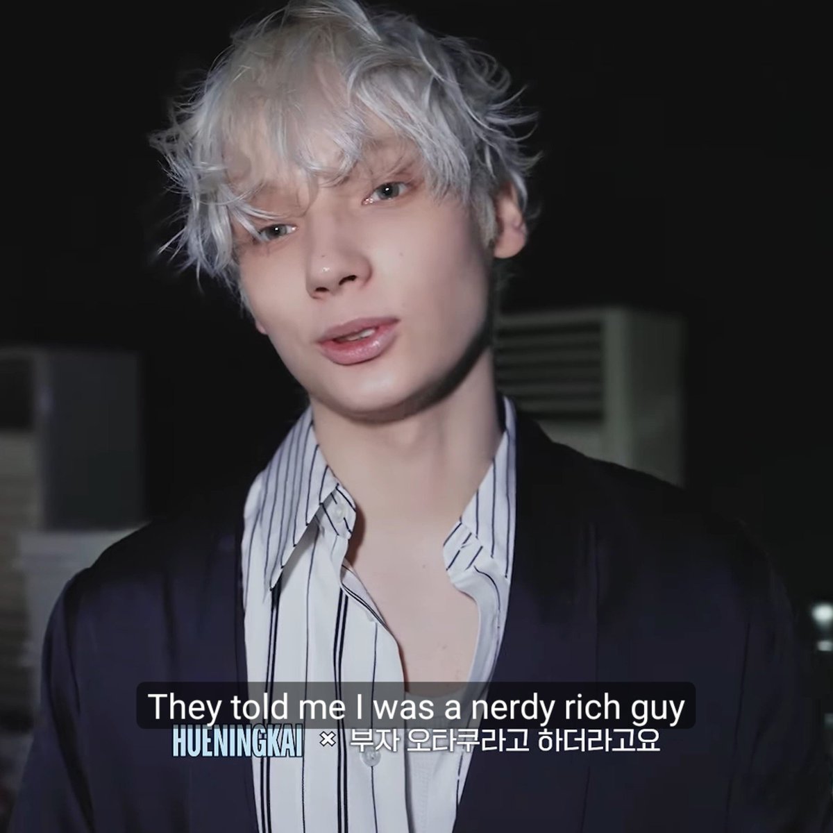forhawonie's tweet photo. "they told me i was a nerdy rich guy" n then halfway through the shoot he goes "i'm kind of just acting like myself" like yeah tht makes sense https://t.co/6wChao1GOB