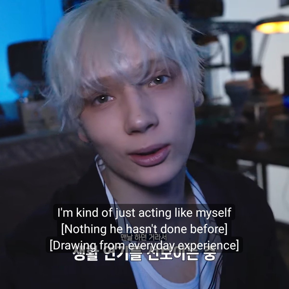 forhawonie's tweet photo. "they told me i was a nerdy rich guy" n then halfway through the shoot he goes "i'm kind of just acting like myself" like yeah tht makes sense https://t.co/6wChao1GOB