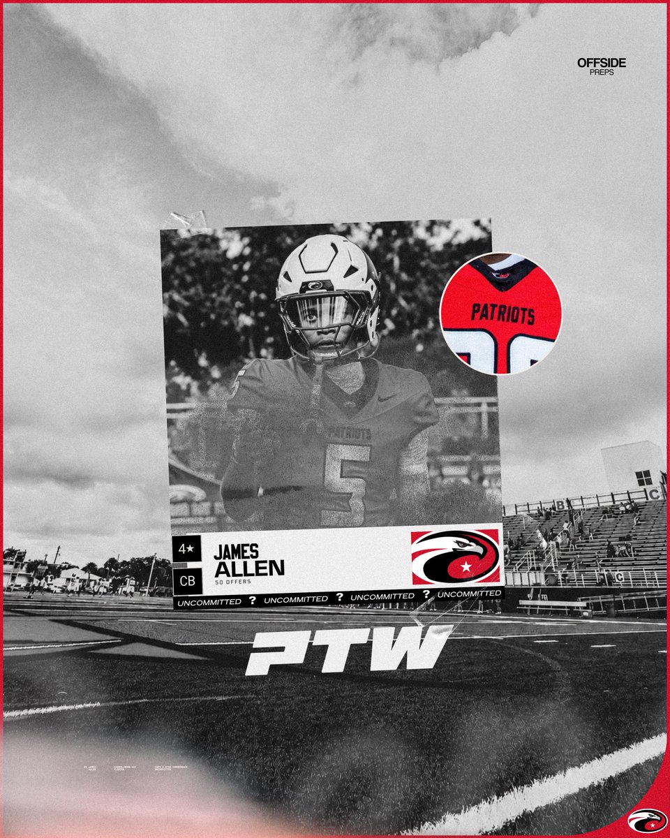 offsidepreps's tweet photo. (2/5) 𝐏𝐥𝐚𝐲𝐞𝐫𝐬 𝐭𝐨 𝐖𝐚𝐭𝐜𝐡® presented by OFFSIDE Preps® 🫡

These prospects are the ones to watch tonight as we cover the Week Ten matchup between Carrollwood Day (@CDS_Athletics) and St. Petersburg Catholic (@SPCBaronsFB)

@allenj2010 @HowardQuin97015 @kameron_9ine @D_kendrick0 @FlaHSFootball @FLgridironpreps @PrepRedzoneFL @CenFLAPreps @polk_way @Andy_Villamarzo @HSSportsFL @JonSantucciUSAT @HSFB_Scoreboard @football305407 @PascoCountyFB @CountyPolk @ThePrepZone @ridaught @H2_Recruiting @EraPrep @NickWilsonUSAT 

Give them a follow 📈